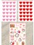 3'LÜ LOVE TEMALI 12*17 CM STİCKER SETİ 1