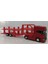 1:64 Ölçek Scania V8 R730 Taşıyıcı Tır///kırmızı 1