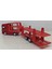 1:64 Ölçek Scania V8 R730 Taşıyıcı Tır///kırmızı 4