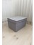 Mini Çok Amaçlı Saklama Kutusu,kutu Hurç,kutu,organizer,oyuncak Kutusu Gri Puantiye Desen 30 x 40 x 25 3