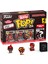 Funko Bitty Pop! - Deadpool Mini Koleksiyon Oyuncakları (4lü Paket) - Dinopool, Barista Deadpool, Roma Senatörü Deadpool & Mystery Chase Figürü 1