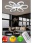 Linup Modern Plafonyer Tavana Sıfır Avize 3 Renk Kumandalı 1