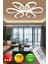 Linup Modern Plafonyer Tavana Sıfır Avize 3 Renk Kumandalı 2