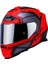 Storm 2 Faster Mat Kırmızı Kapalı Motosiklet Kaskı Gri Camlı 1