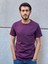 Erkek Bisiklet Yaka Tişört Regular Pamuk T-Shirt 1