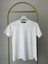 Kadın Bisiklet Yaka Tişört Regular Pamuk T-Shirt 4