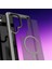 Samsung Galaxy S24 Ultra Uyumlu Kılıf Zebana Fros Silikon Kılıf (Kablosuz Şarj Destekli) Gri 2
