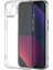 Apple iPhone 15 Uyumlu Kılıf Zebana Şeffaf Soft Silikon Kılıf Şeffaf 2