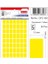 Etiket OFC-106 Sarı 10 Lu 2 Paket 1