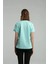 Baskılı V Yaka Kadın T-Shirt 00011 4