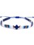 Yonca Şeklinde Lapis Lazuli ve Hematit Doğaltaşlı Miyuki Tila Unisex Bileklik 1