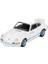 1/64 Porsche 911 Carrera Rs 2.7 Grand Prix White With Blue Livery 1