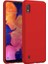 Samsung Galaxy A10 Ince Mat Silikon Kılıf Kırmızı 1