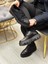 BLACK ALRAT 3298 HAKİKİ DERİ ERKEK CASUAL SİYAH 2