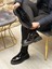 BLACK MOSTAD 3009 SHİNY HAKİKİ DERİ RUGAN ERKEK CASUAL SİYAH 2