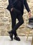 BLACK MOSTAD 3009 SHİNY HAKİKİ DERİ RUGAN ERKEK CASUAL SİYAH 4