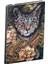 Hediyelik Deri Defter 3D Kedi Kabartmalı Defter 1