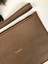 Deri Clutch Çanta Açık Kahverengi Renk 3