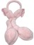 Kız Çocuk Pembe Renk Mickey Figürlü Pompalı Sesli Kışlık Peluş Kulaklık 5