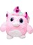 Çocuklar Için Sevimli Peluş Sırt Çantası Pembe 25 cm (3-6 Yaş) 1
