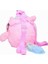 Çocuklar Için Sevimli Peluş Sırt Çantası Pembe 25 cm (3-6 Yaş) 2