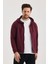 Unisex Kapüşonlu Fermuarlı Yandan Girme Cepli Sweat 4