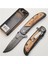 Browning Serisi Damaskus Işlemeli Kamp Outdoor Çakı Bıçak 3