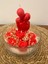 Sevgililer Gününe Özel 6X13 cm Cam Kasede Kokulu Mum 3