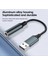 Usb'den 3,5 Mm'ye Ses Jak Adaptörü USB A'dan 3,5 Mm'ye Aux Kablosu Usb'den Ses Jak Adaptörüne Kulaklik USB Harici Ses Karti Bilgisayar Için 1