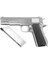 We Colt 1911 Sılver Klasik Siyah Kabza Airsoft Tabanca 2