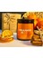 Stworkshop Orange & Cinnamon: Dekoratif Hediyelik Özel Tasarım Portakal ve Tarçın Kokulu 390gr Büyük Mum %100 Doğal Vegan Soya Wax Mumu Sevgililer günü özel 1