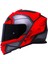 Storm 2 Faster Mat Kırmızı Kapalı Motosiklet Kaskı Siyah Camlı 2