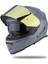 Storm 2 Nardo Gri Kapalı Motosiklet Kaskı Gold Camlı 3