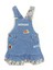 Aplikeli Fırfırlı Kız Çocuk & Çocuk Denim Elbise Mavi 001-0001985 1