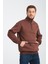 Pamuklu içi Polarlı Dik Yaka Kanguru Cepli Sweatshirt 3