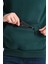 Pamuklu içi Polarlı Dik Yaka Kanguru Cepli Sweatshirt 4
