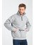 Pamuklu içi Polarlı Dik Yaka Kanguru Cepli Sweatshirt 2