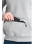 Pamuklu içi Polarlı Dik Yaka Kanguru Cepli Sweatshirt 4