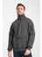 Pamuklu içi Polarlı Dik Yaka Kanguru Cepli Sweatshirt 2