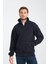 Pamuklu içi Polarlı Dik Yaka Kanguru Cepli Sweatshirt 3