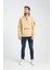 Pamuklu içi Polarlı Dik Yaka Kanguru Cepli Sweatshirt 1