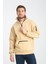 Pamuklu içi Polarlı Dik Yaka Kanguru Cepli Sweatshirt 3