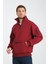 Pamuklu içi Polarlı Dik Yaka Kanguru Cepli Sweatshirt 1