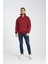 Pamuklu içi Polarlı Dik Yaka Kanguru Cepli Sweatshirt 2
