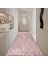 Kaymaz Taban Modern Premium Kalite Salon Mutfak Koridor Halısı Pembe 4057 1