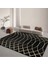 Kaymaz Taban Modern Premium Kalite Salon Mutfak Koridor Halısı Siyah 4076 1
