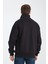Oversıze Pamuklu içi Polarlı Dik Yaka Yarım Fermuar Sweatshirt 4