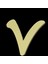 14 Ayar Altın Kolye Ucu "v"harfi GM756 0.5 gr 4