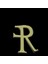 14 Ayar Altın Kolye Ucu "r"harfi GM648 0.5 gr 4