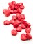 90 Adet 10 mm Polimer Kil Fimo Boncuk Takı Bileklik + 5 Metre Misina Hediye - Smile - Nazar - Love 2